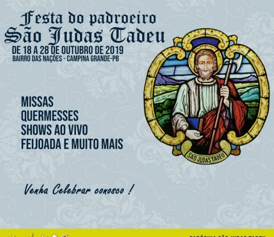 Paróquia de São Judas Tadeu inicia festa do padroeiro do Bairro das Nações nesta sexta-feira(18/10)