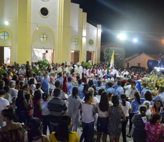 Em Baraúna, Bispo Diocesano preside Missa na festa de Nossa Senhora do Desterro