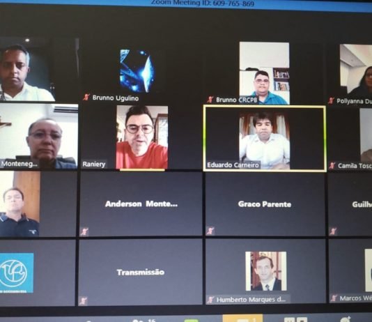 Presidente da ACCG discute em videoconferência com frente parlamentar apoio a pequenas empresas e autônomos