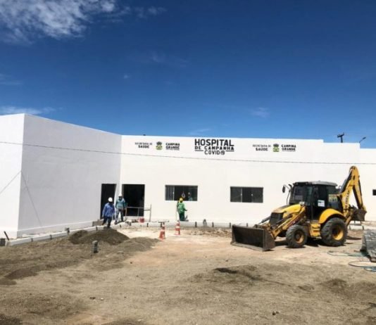 Oesp Engenharia monta força-tarefa com mais de 60 funcionários para entrega do Hospital de Campanha em Campina Grande