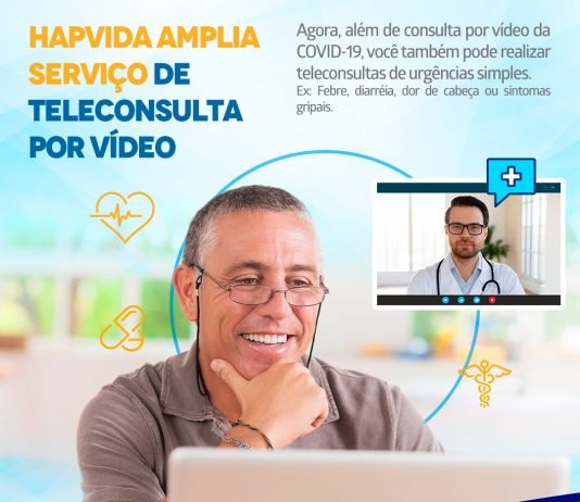 Hapvida amplia rede de teleconsulta