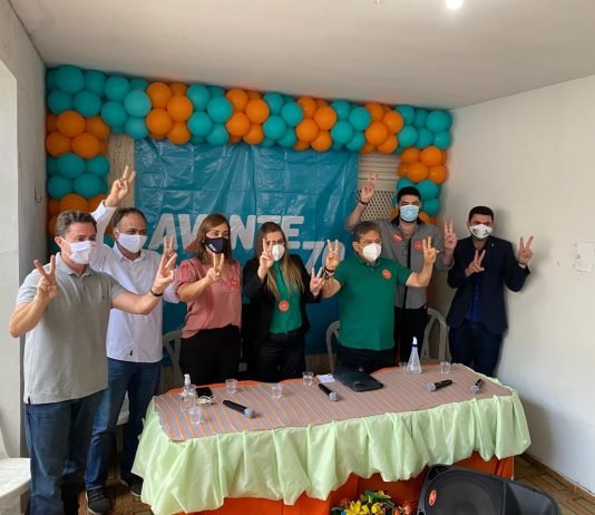 Eleições 2020: Adriano Galdino e Avante oficializam apoio a Ana Cláudia em Campina