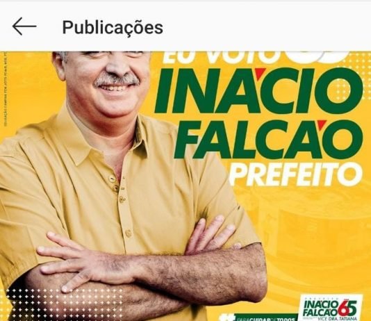 Inácio Falcão sai na frente, inovando na campanha, através das redes sociais