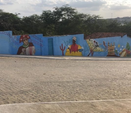 Bento: bairro conectado de Campina Grande recebe grafites e ganhará praça com mais de 250 metros quadrados