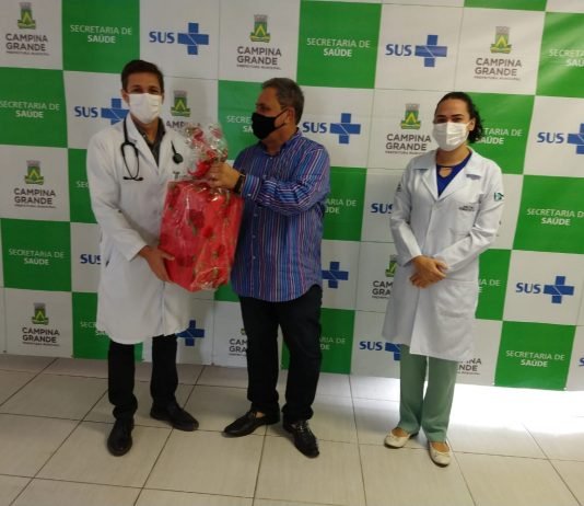 Saulo Freire doa 60 oxímetros ao Pedro I para auxiliar no tratamento da Covid-19