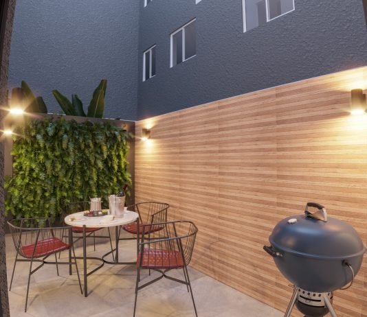 Pensando no conforto e funcionalidade Wanderley Construções oferece opções de apartamentos com área externa privativa