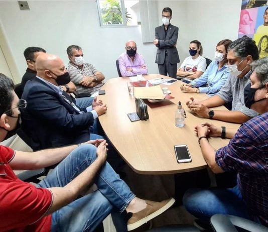 SETOR DE EVENTOS SE REUNE COM SECRETARIA DE SAÚDE DO ESTADO