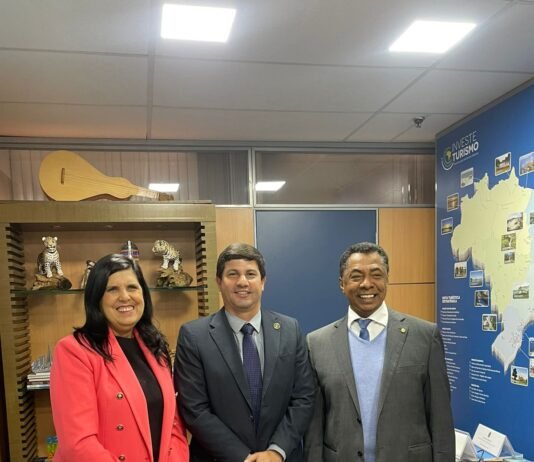 Lígia se reúne com ministro para discutir investimentos no Polo Cabo Branco e turismo rural