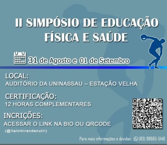 Faculdade particular promove Simpósio de Educação Física e Saúde