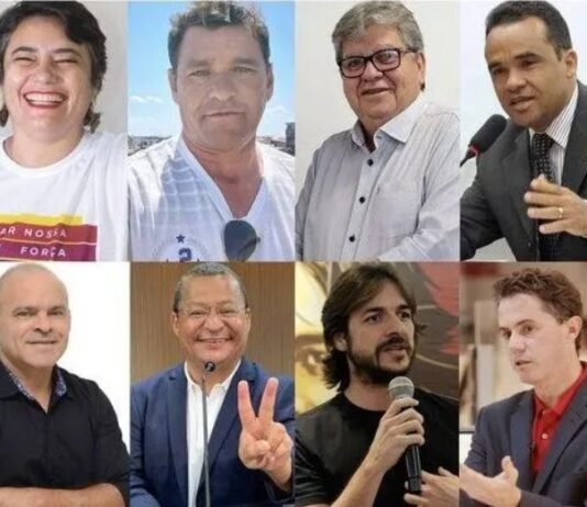 Agenda dos candidatos ao governo da Paraíba desta segunda-feira