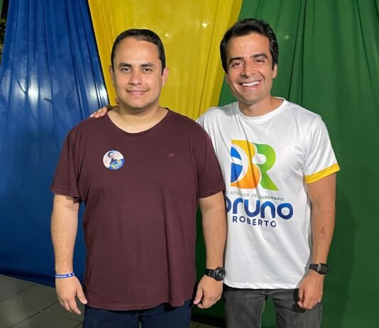Bruno Roberto e Tercio Arnaud agradecem apoio e reforçam compromisso para eleição deste domingo