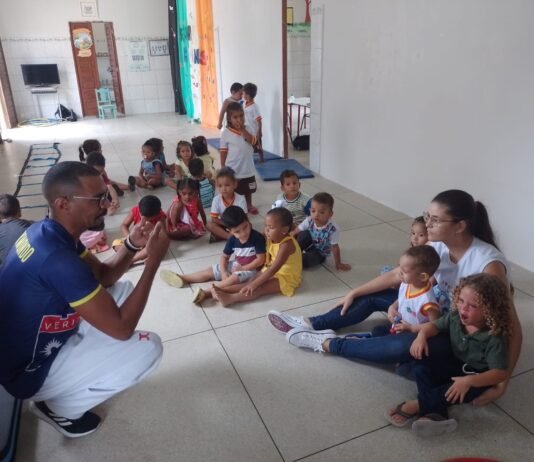 UNINASSAU leva recreação para escola infantil do município de Pocinhos