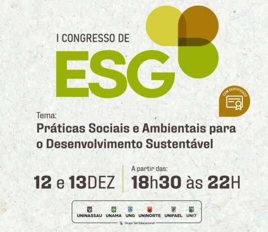 Congresso aborda a incorporação das práticas ESG nos negócios