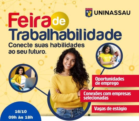 Mais de 400 vagas de estágio e emprego são ofertadas em Feira de Trabalhabilidade