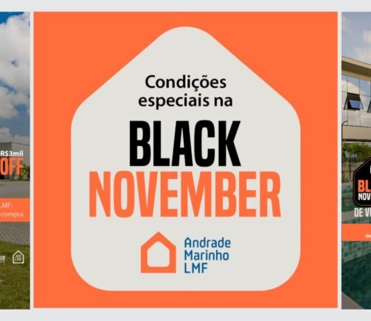 Construtora lança campanha Black November com descontos de até 80 mil no preço dos imóveis