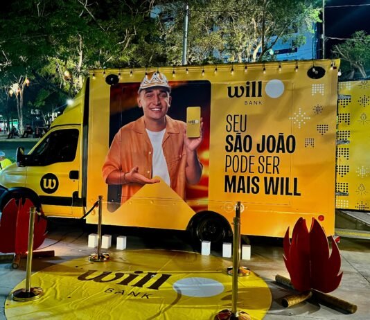 É só chegar: em caminhão do will bank, público testa will pay e ganha brinde no Açude Novo