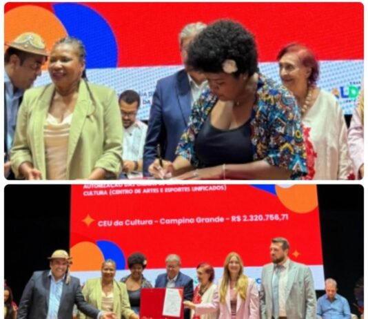 Jô Oliveira representa Campina Grande em agenda com a ministra Margareth Menezes e fortalece políticas culturais