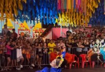 Festival Estrelas de Campina celebra a tradição das quadrilhas juninas na Pirâmide do Parque do Povo