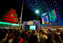Parque do Povo reúne gerações para torcer pelo Brasil na Copa do Mundo