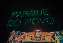 Parque do Povo vive ansiedade para transmissão do jogo do Brasil neste sábado